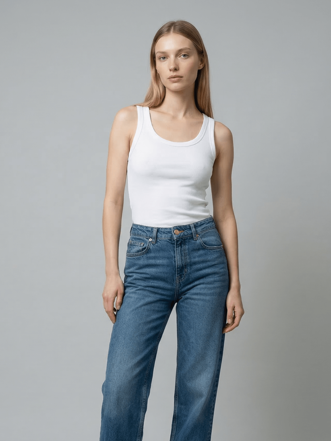 Tuckable Classic Ribbed Tank