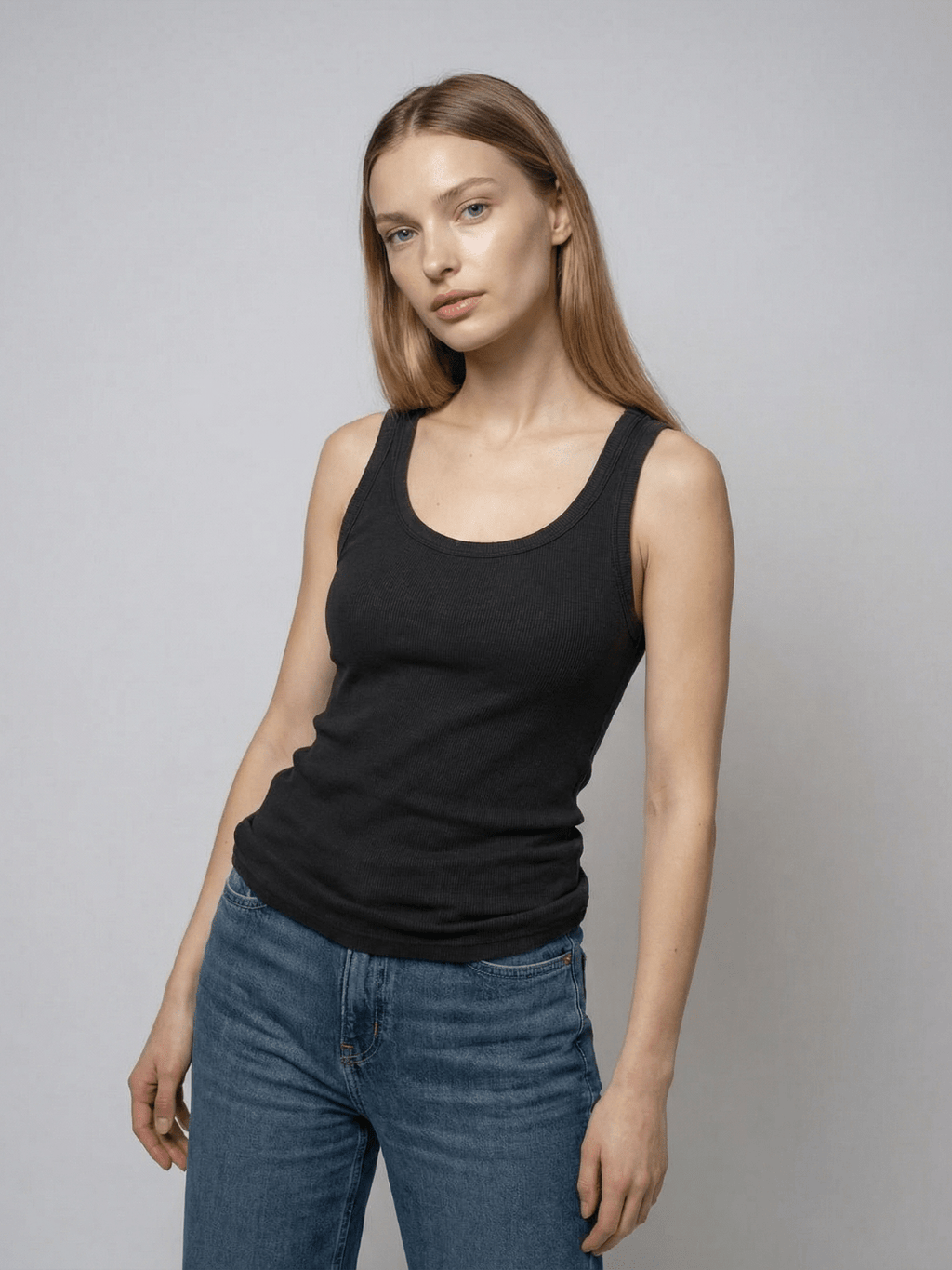 Tuckable Classic Ribbed Tank