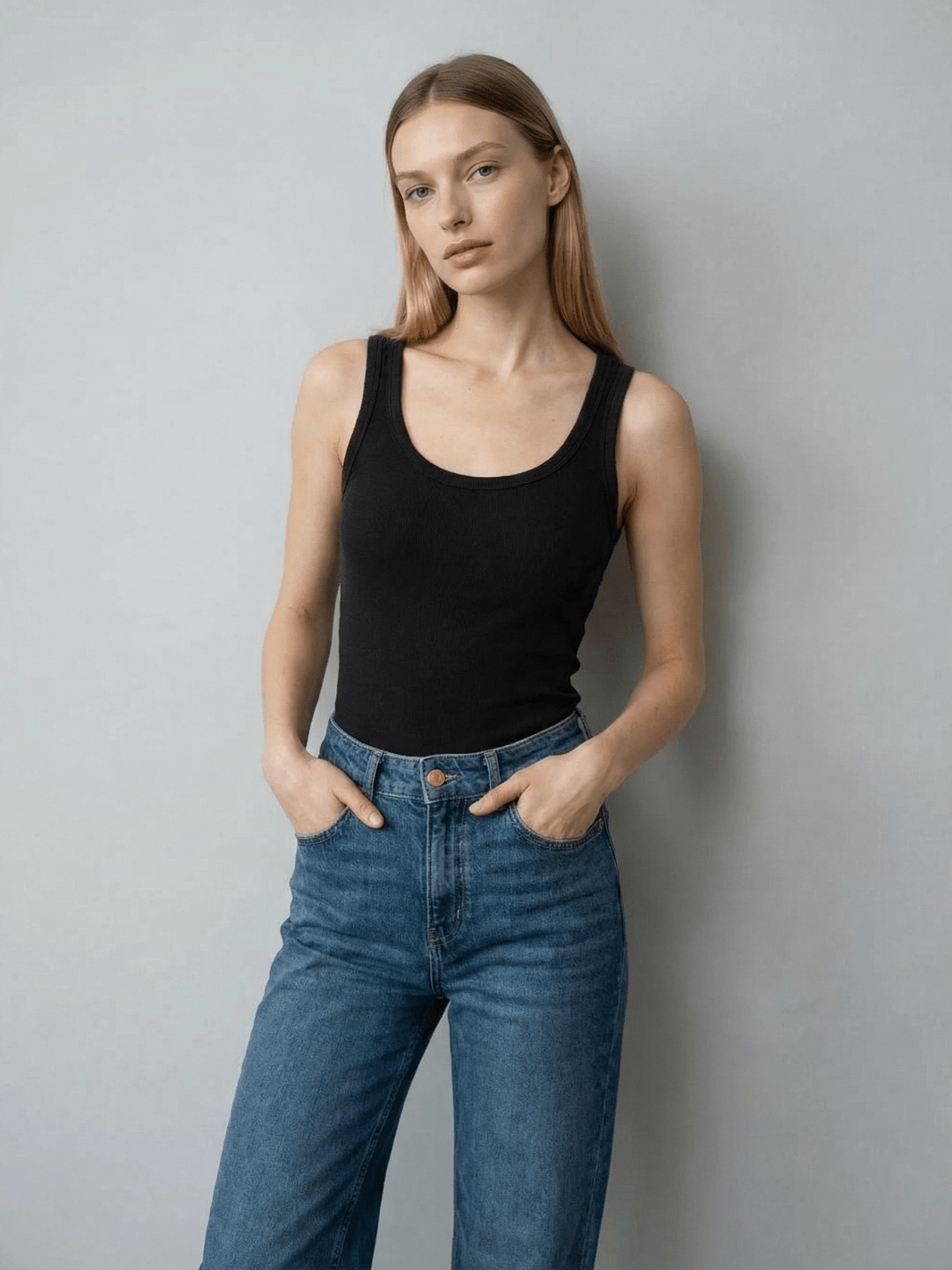 Tuckable Classic Ribbed Tank